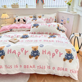 Household Pure Cotton Fashion Minimalist Bed Sheets - My Store