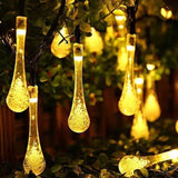 Christmas LED Solar-Powered Patio Light String - My Store