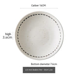Japanese Textured Tableware And Household Plates - My Store