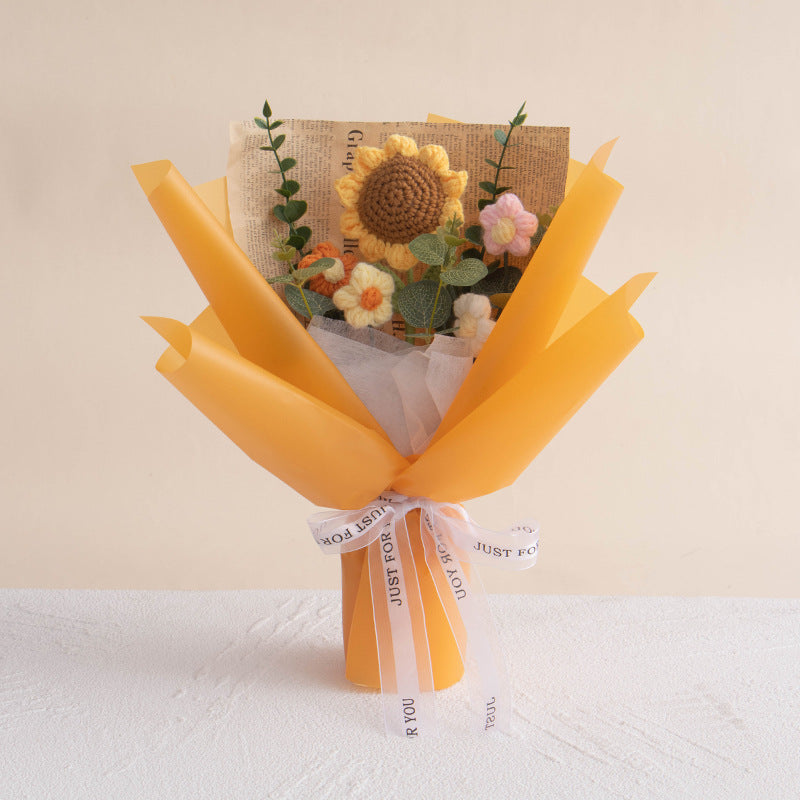 Creative Handmade DIY Crocheted Artificial Flowers - My Store