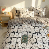 Four Piece Set Of Cute Cartoon Bed Sheets - My Store