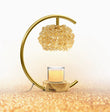 Wrought-iron Aromatherapy Wax Melter Scented Oil Candle Warmer Bedroom Ambiance Table Lamp - My Store
