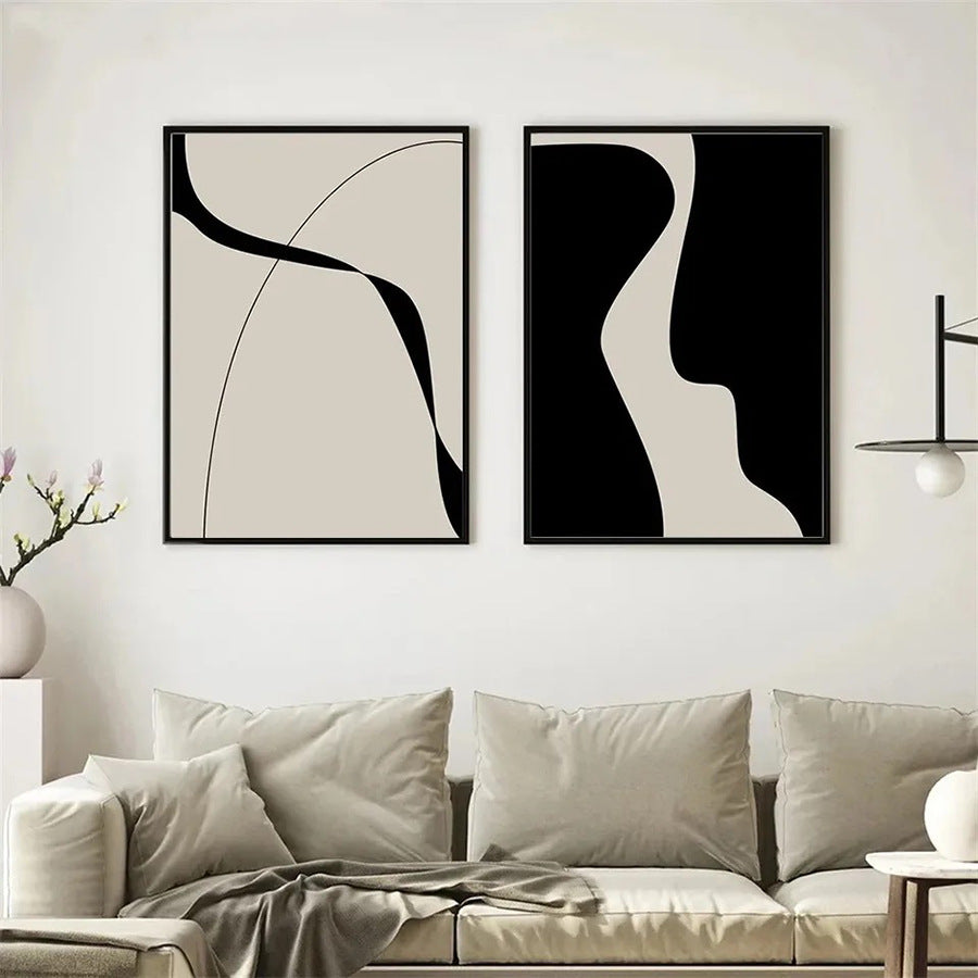 Abstract Sofa Background Wall Decoration Painting - My Store