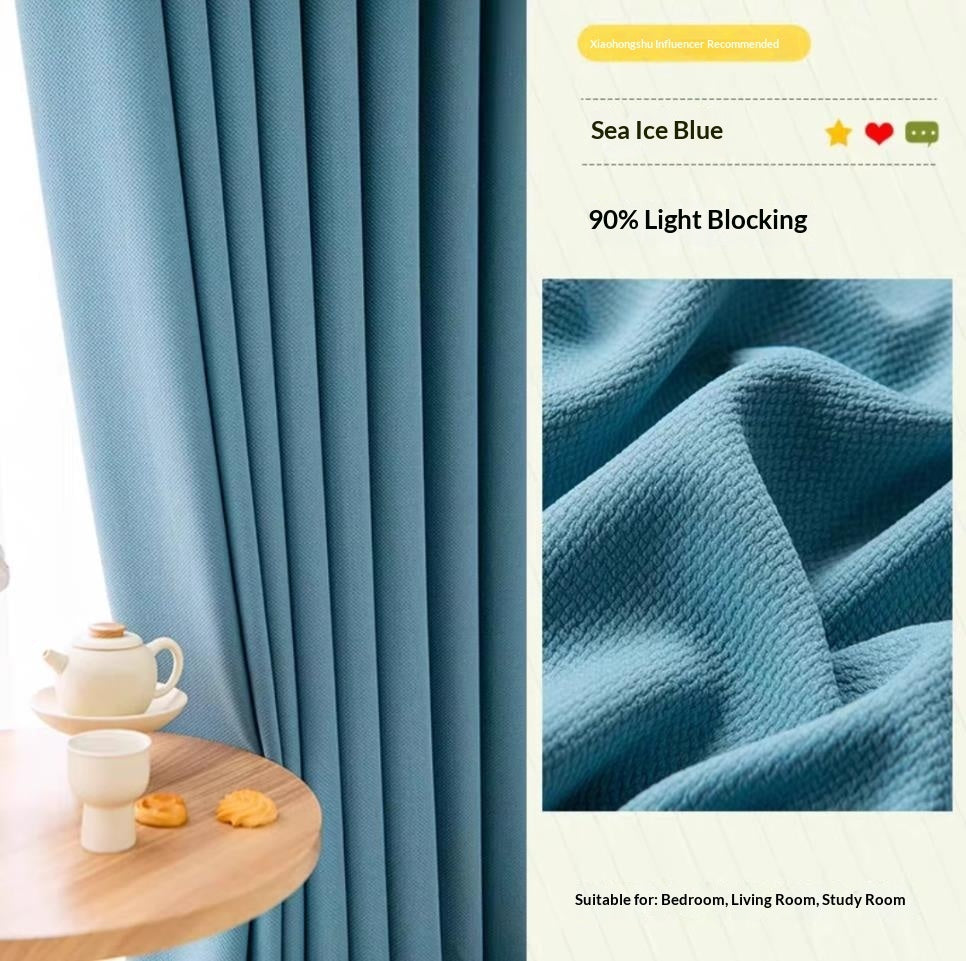 Mira Cotton Dots Cotton Curtains For The BedroomBlackout Curtains - My Store
