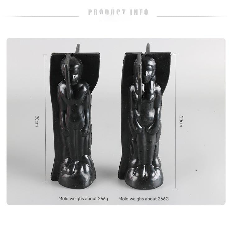 Candle mold person shape candle mold man woman - My Store
