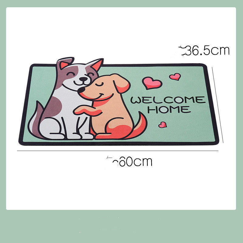 Cartoon Welcome Entrance Doormats Carpets Rugs For Home Bath - My Store