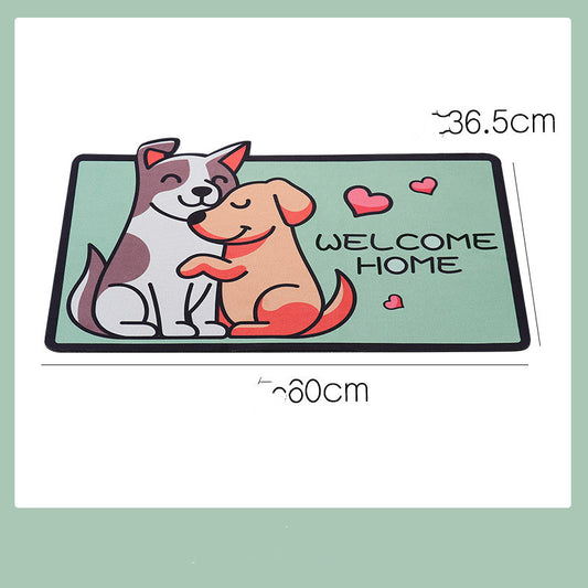 Cartoon Welcome Entrance Doormats Carpets Rugs For Home Bath - My Store