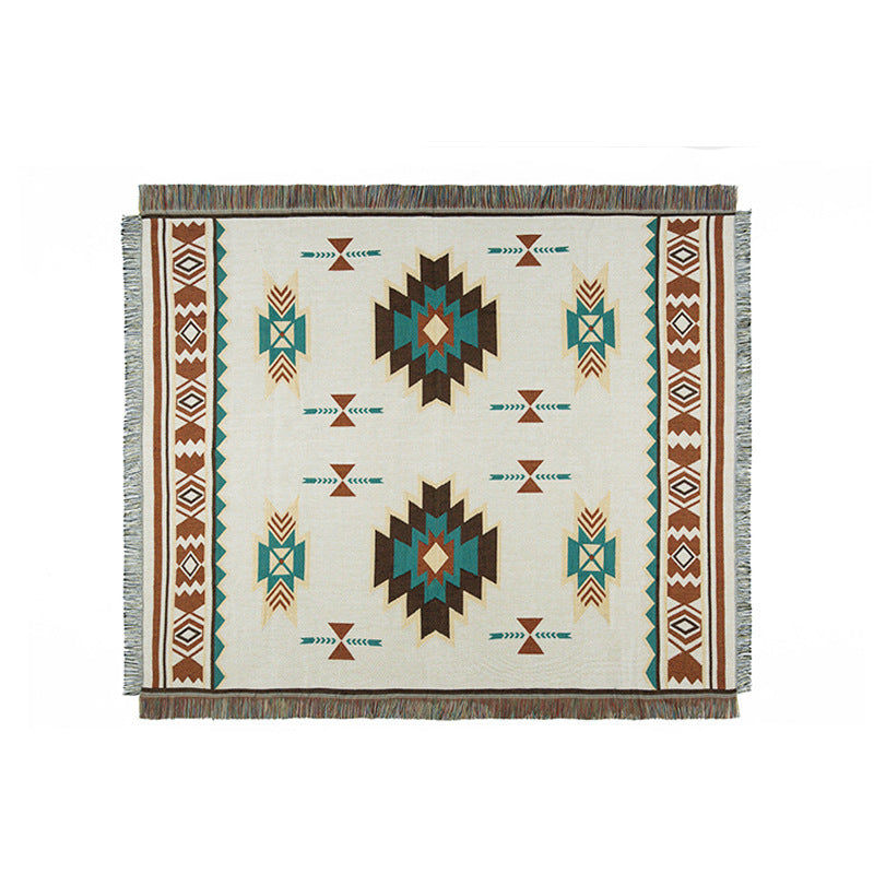 Wind Camping Rugs Outdoor Picnic Blanket Nap Blanket Bohemian Nap Blanket - My Store