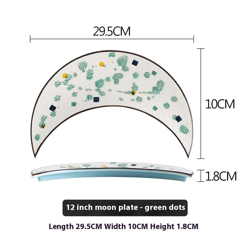 Creative Household Ceramic Plates Sushi Tableware - My Store