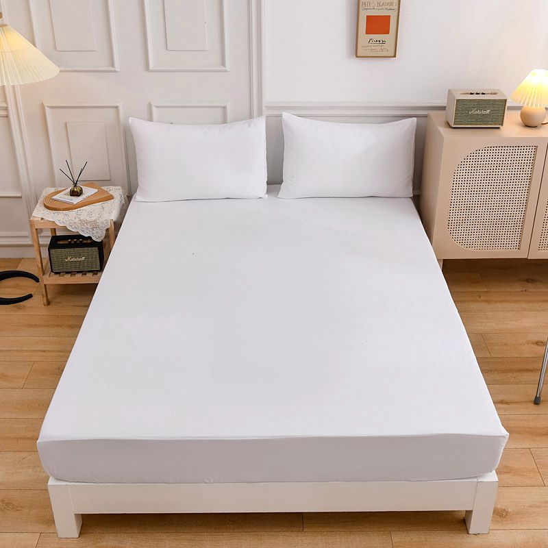 Students Cotton Bed Sheets Fitted Sheet Pillow Case - My Store