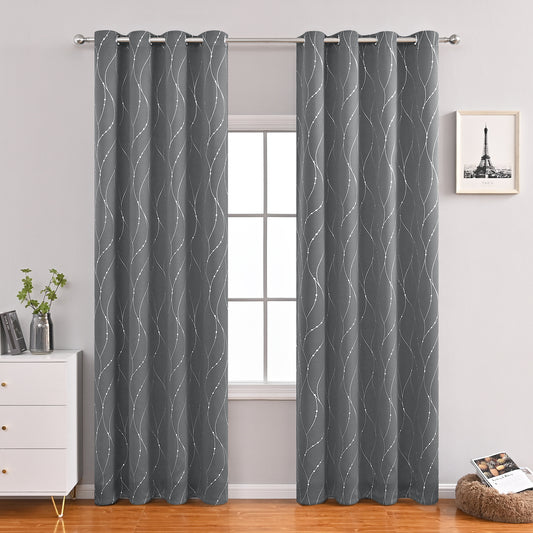 Modern Minimalist Furnishings Decorative Blackout Curtains - My Store