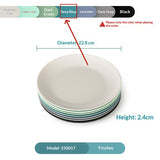Creative Commercial Plastic Round Dinner Plates - My Store