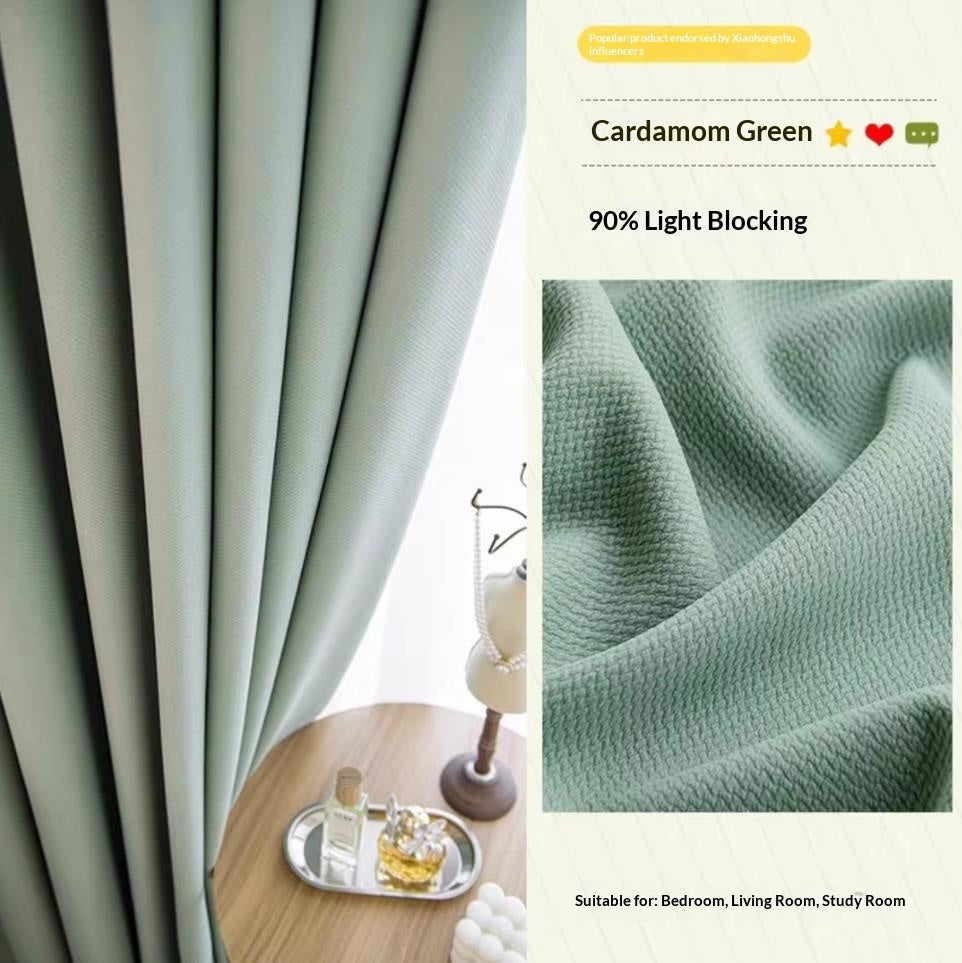 Mira Cotton Dots Cotton Curtains For The BedroomBlackout Curtains - My Store