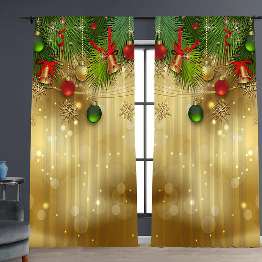 Digital Printed Christmas Curtains - My Store