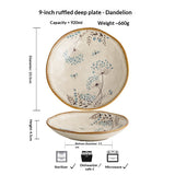 Household Tableware Ceramic Bowls And Plates - My Store