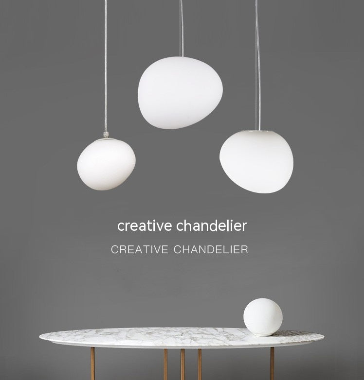 Nordic Designer Living Room Personalized Glass Chandelier Lamps - My Store