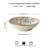 Household Tableware Ceramic Bowls And Plates - My Store