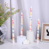 Watercolor Candle Long Brush Holder Candlestick Candle - My Store