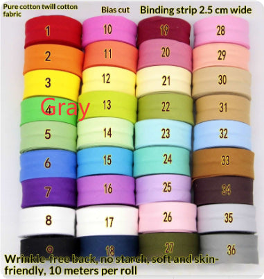 25 Cm Hand-woven Twill Binding Strip For Bed Sheets - My Store