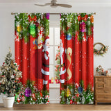 3D Digital Printed Christmas Curtains - My Store