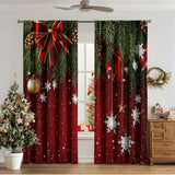 3D Digital Printed Christmas Curtains - My Store