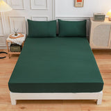Students Cotton Bed Sheets Fitted Sheet Pillow Case - My Store