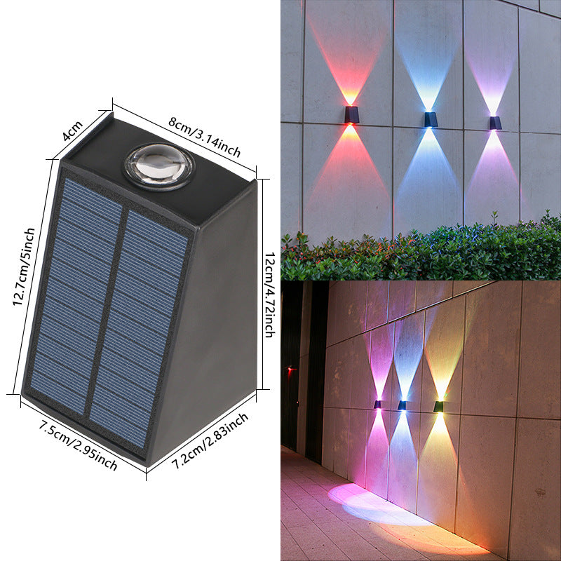 Solar Outdoor Wall Lamp Courtyard Decoration Atmosphere Wall Lamp - My Store